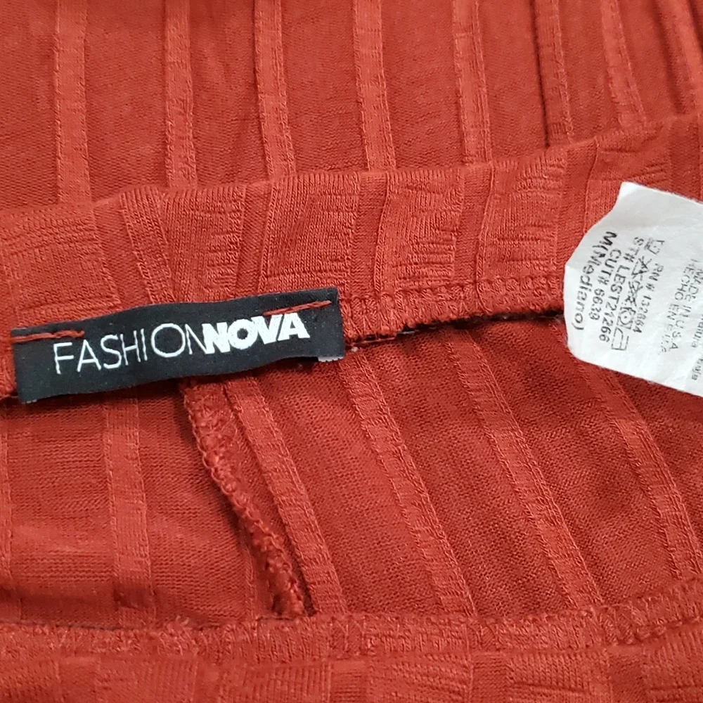Fashion Nova Rust Pant Legging Set M - Picture 5 of 6